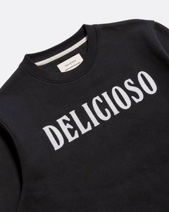 Far Afield x Combi Coffee - Delicioso Print T-Shirt - Black Cotton